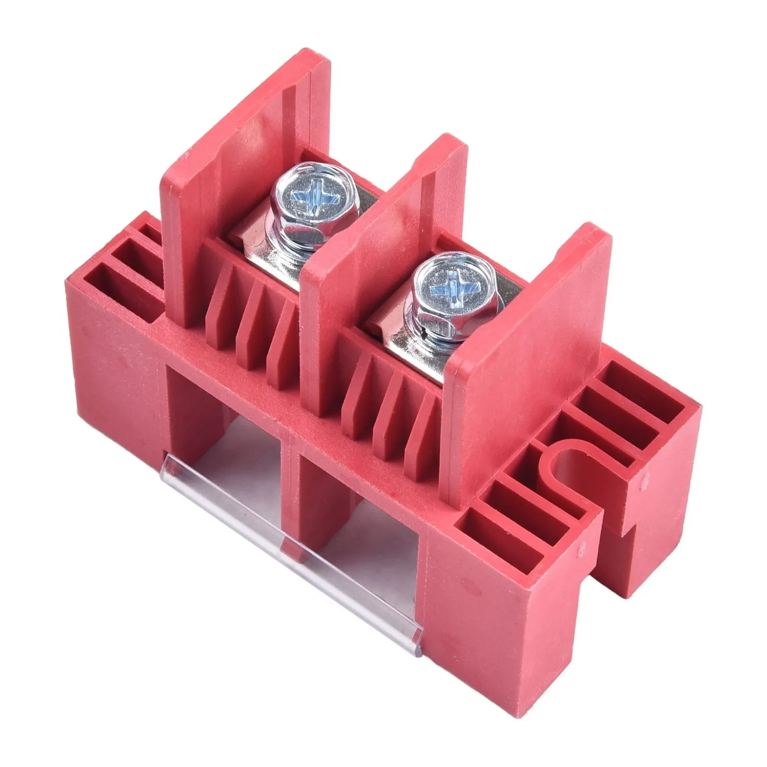 FENCE TERMINAL 100A 2IN-2OUT RED - Image 4